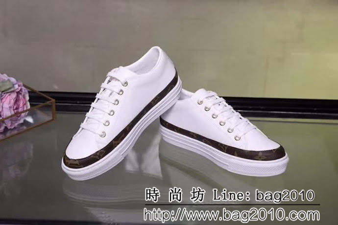 路易威登LV 2018秋冬新款 牛皮低幫板鞋 QZS1613